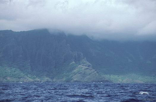 Les magnifiques côtes du nord-est de Nuku Hiva.