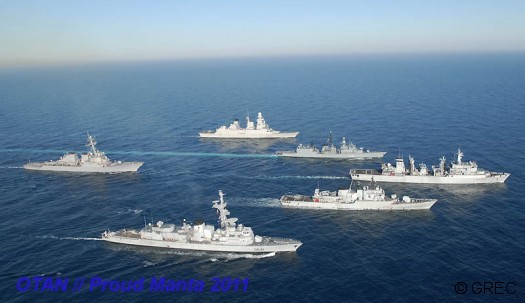 Les navires de Proud Manta 2011