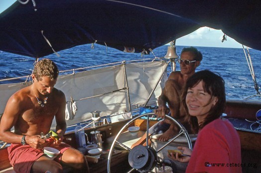 Odile, Oliver, Jean-Claude, une partie de l'équipe de ce début 1999